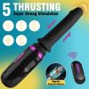 Hiram hand-free thrusting pocket dildo machine - lökő vibrátor