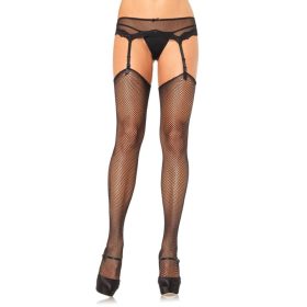 Leg Avenue fekete necc combfix - méret nélküli