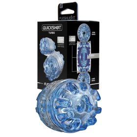 Fleshlight Quickshot Turbo Blue Ice - utazó maszturbátor