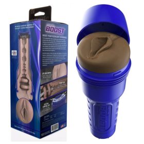 Fleshlight Boost Bang élethű punci maszturbátor – barna