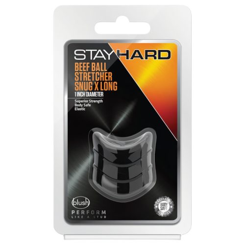 Stay Hard - fekete heregyűrű