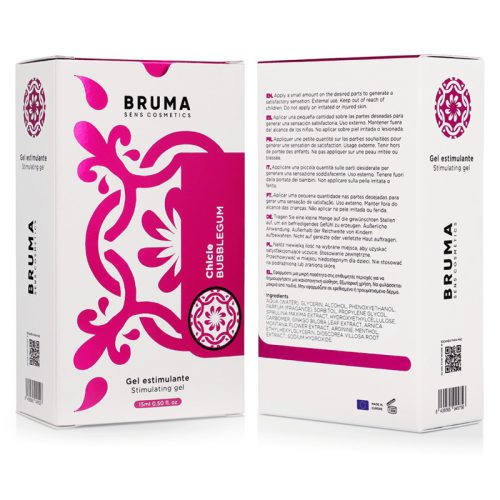 Bruma bubblegum stimulációs gél - 15 ml