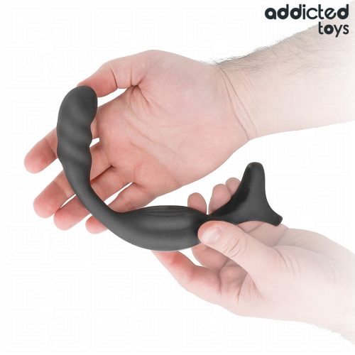 Addicted Toys análvibrátor pénisz és heregyűrűvel