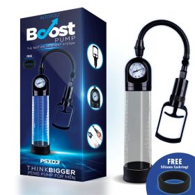 Boost kétujjas péniszpumpa mérővel - 31 cm