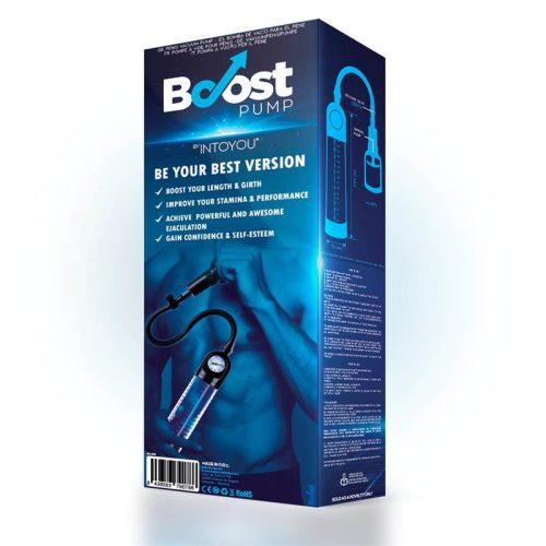Boost kétujjas péniszpumpa mérővel - 31 cm