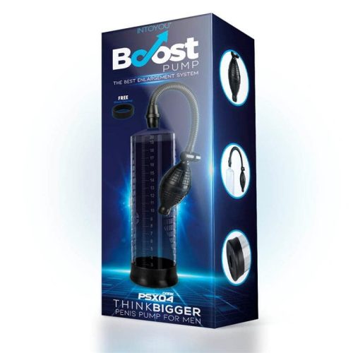 Boost kézi péniszszivattyú pumpa - 25 cm fekete