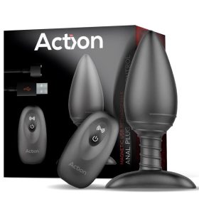 Action Asher akkus anál vibrátor távirányítóval
