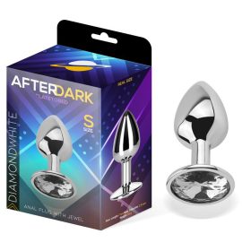Afterdark análkúp áttetsző kővel - kis méret