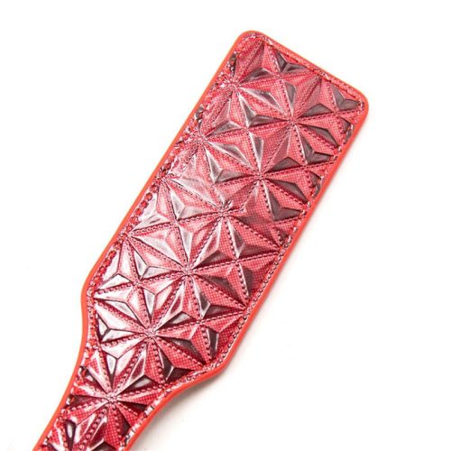 Intoyou Diamond vegán bőr paskoló - piros