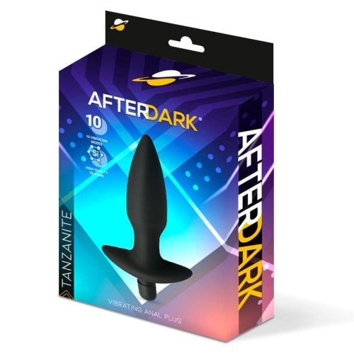 Afterdark Tanzanite szilikon vibrációs análkúp