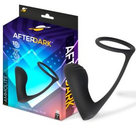   Afterdark Ammolite akkus prosztata vibrátor péniszgyűrűvel