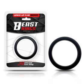 Beast fekete  szilikon péniszgyűrű - 4,2 cm