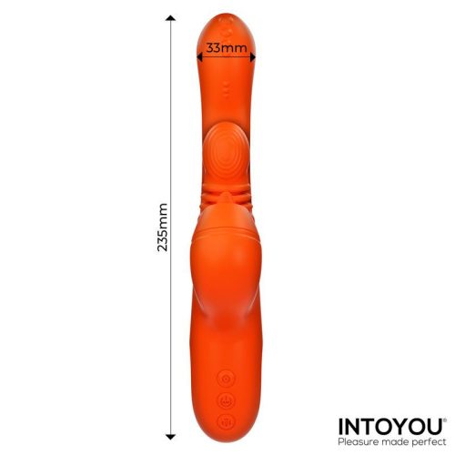 Intoyou Ethan forrgófejes, csiklókaros vibrátor - cserélhető fejekkel