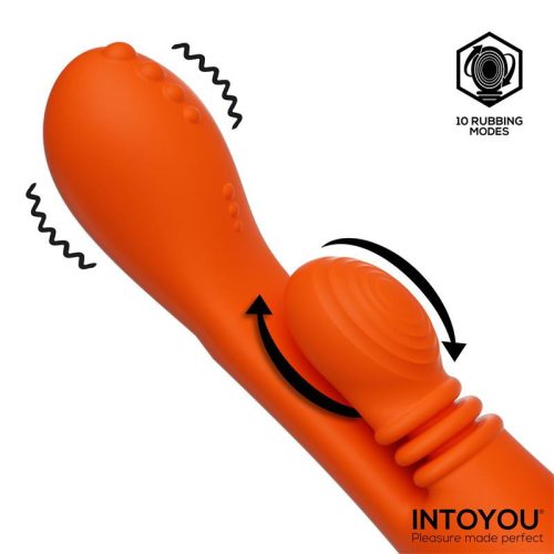 Intoyou Ethan forrgófejes, csiklókaros vibrátor - cserélhető fejekkel