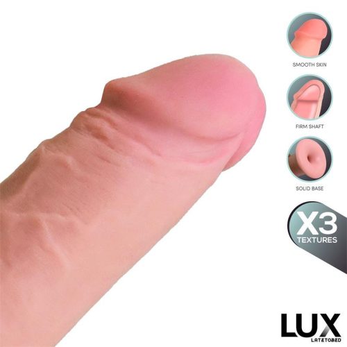 Lux Wolf élethű letapasztható dildó - 18 cm