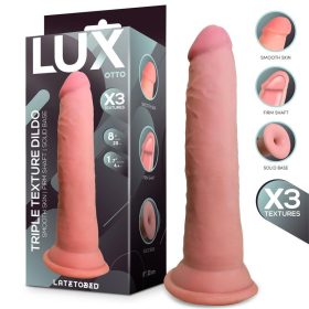 Lux Otto élethű letapasztható dildó - 20 cm