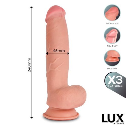LUX Klaus Triple Density Dildó - 24 cm