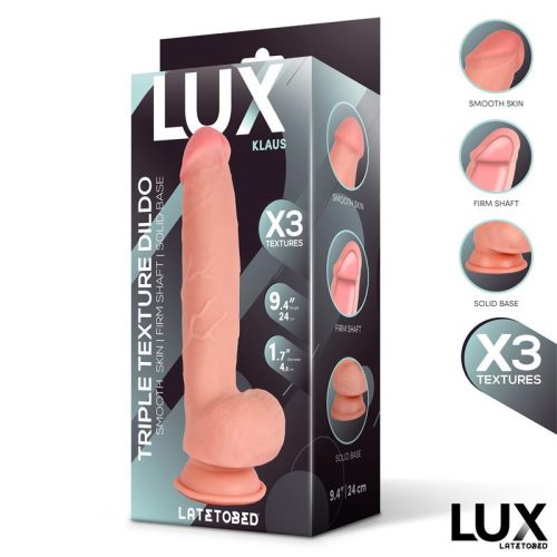 LUX Klaus Triple Density Dildó - 24 cm