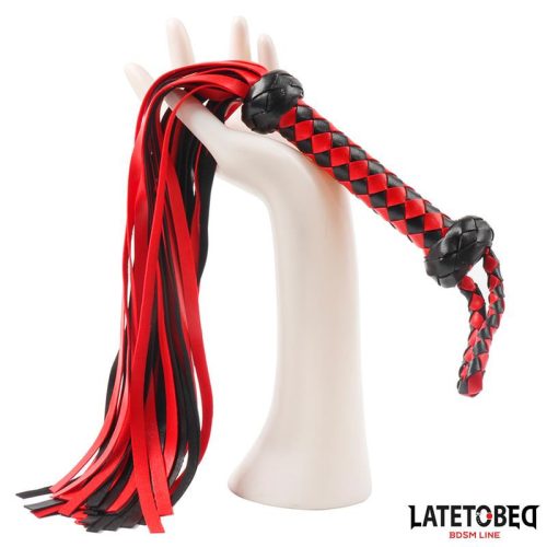 Latetobed piros-fekete korbács - 49 cm