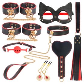 INTOYOU - 8 részes BDSM fekete szett