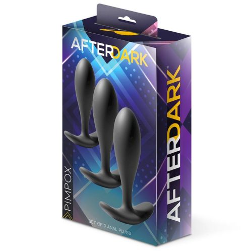 Afterdark Pimpox anál plug szett - 3 db