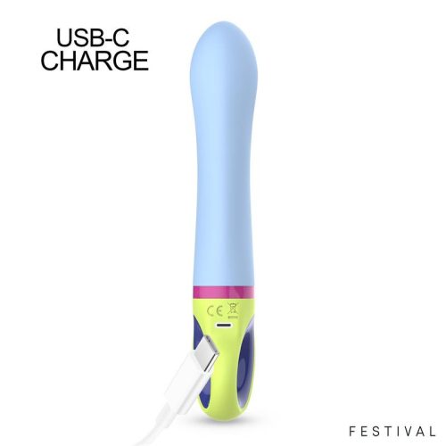 Latetobed Festival Jolly USB-s csiklókaros vibrátor