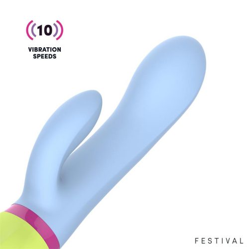 Latetobed Festival Jolly USB-s csiklókaros vibrátor