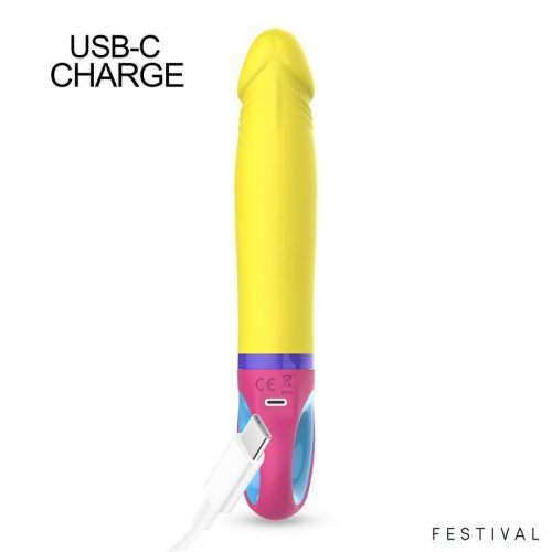 Festival Lumix akkus szilikon vibrátor