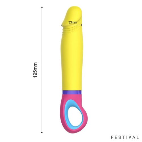 Festival Lumix akkus szilikon vibrátor