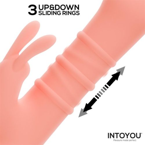 Intoyou Rivor akkus nyuszis, lökő vibrátor 