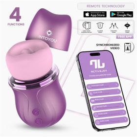 Intoyou Suvi APP-os nyaló, szívó csiklóizgató vibrátor