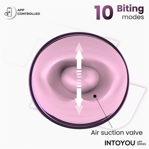 Intoyou Suvi APP-os nyaló, szívó csiklóizgató vibrátor