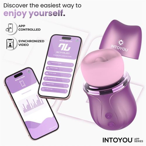 Intoyou Suvi APP-os nyaló, szívó csiklóizgató vibrátor