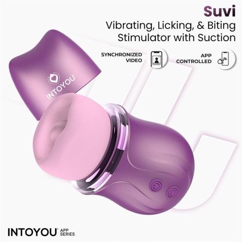 Intoyou Suvi APP-os nyaló, szívó csiklóizgató vibrátor