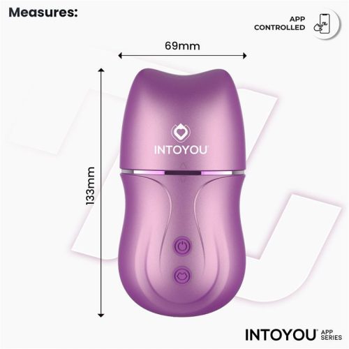 Intoyou Suvi APP-os nyaló, szívó csiklóizgató vibrátor