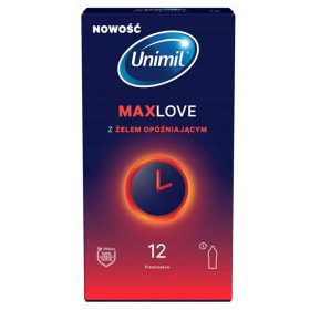 Unimil Max Love Time Control óvszer - 1 db
