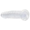 RealRock - átettsző dildó tapadókoronggal - 12,7 cm