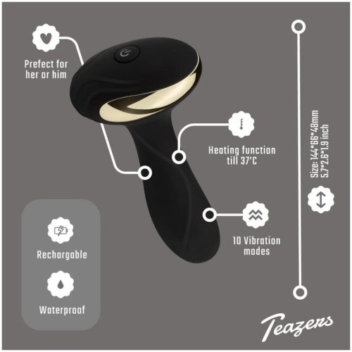 Teazers melegítő funkciós anál vibrátor 