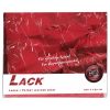 Lakk lepedő - 200x230cm (piros)