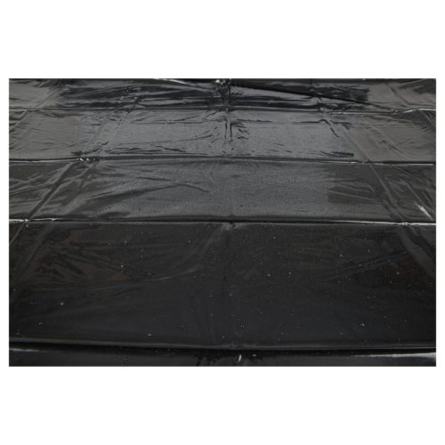 Fetish - lakk lepedő - 200 × 230 cm (fekete)