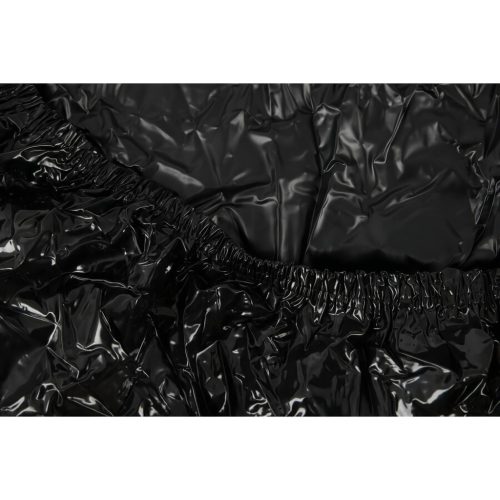 Fetish - lakk lepedő - gumis - 220 × 220 cm (fekete)