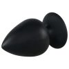 Black Velvets anál plug - extra nagy