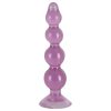 You2Toys - anal beads - tapadókorongos análbot (lila)