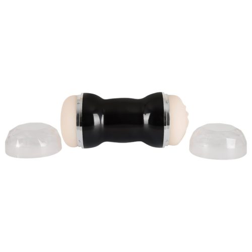 You2Toys - Pussy and Ass - dupla maszturbátor (fekete)