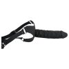 You2Toys - Silicone Strap-On - felcsatolható dildó (fekete)
