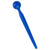 Dilator Sperm Stopper - gömbös, szilikon dilátor (kék)