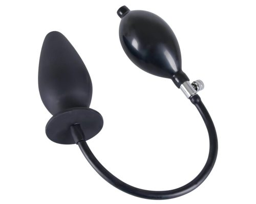 You2Toys - True Black pumpálható anál plug