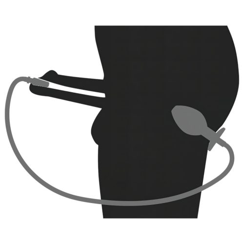 Piss to Ass Plug - üreges anál plug húgycső tágítóval
