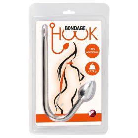 You2Toys - alumínium anál horog (179g) - ezüst