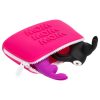 Happyrabbit - szilikon szex-játék tároló neszeszer, kicsi (pink)